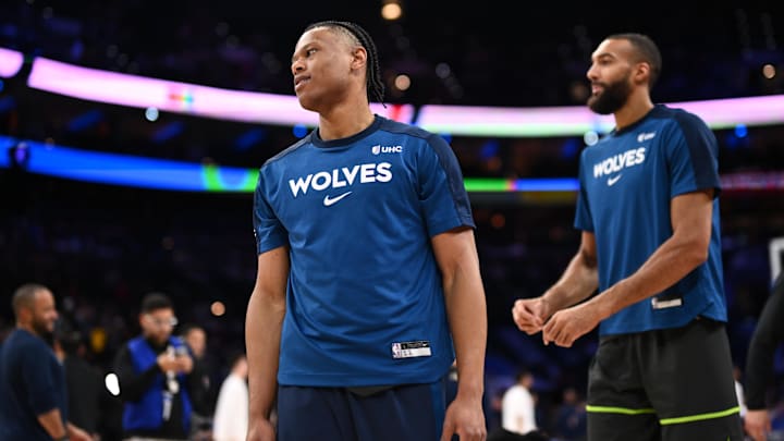 Jaylen Clark, Rudy Gobert, Minnesota Timberwolves