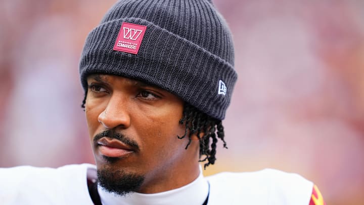 Washington Commanders quarterback Jayden Daniels Washington Commanders quarterback Jayden Daniels