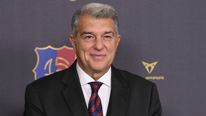 Joan Laporta, président du Barça. Joan Laporta, président du Barça.