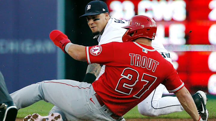 Los Angeles Angels v Detroit Tigers