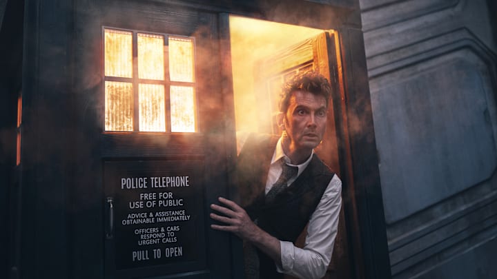 The Doctor (David Tennant) in Doctor Who.
