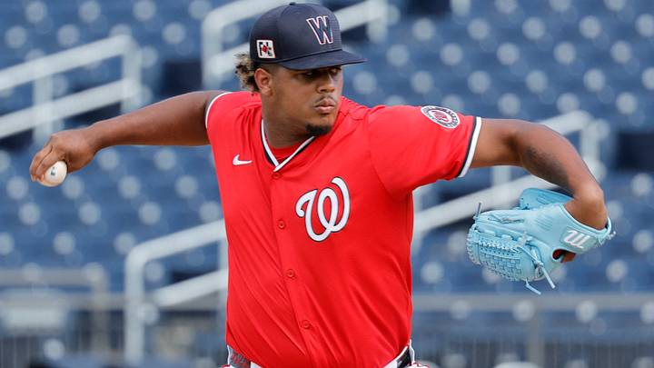 Washington Nationals prospect Jarlin Susana Washington Nationals prospect Jarlin Susana