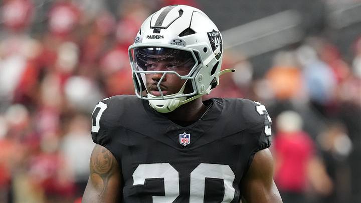 Las Vegas Raiders RB Mike Washington Jr. Las Vegas Raiders RB Mike Washington Jr.