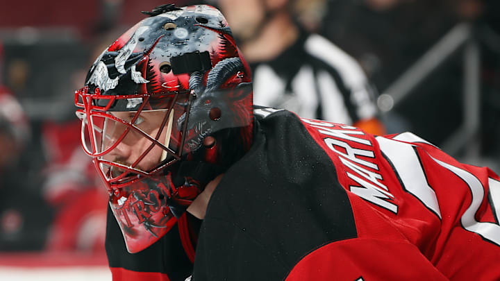 Jacob Markstrom s save of the year candidate highlights New Jersey Devils first win
