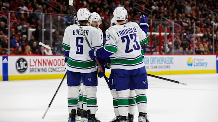 Vancouver Canucks v Carolina Hurricanes