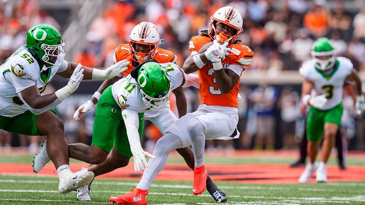 Oklahoma State wide receiver Terrence Lewis.