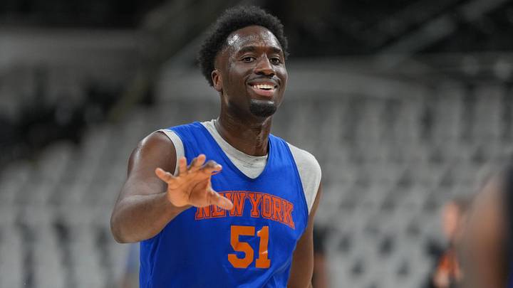 The Knicks may have kept Mohamed Diawara a secret despite winning the Finals. The Knicks may have kept Mohamed Diawara a secret despite winning the Finals.