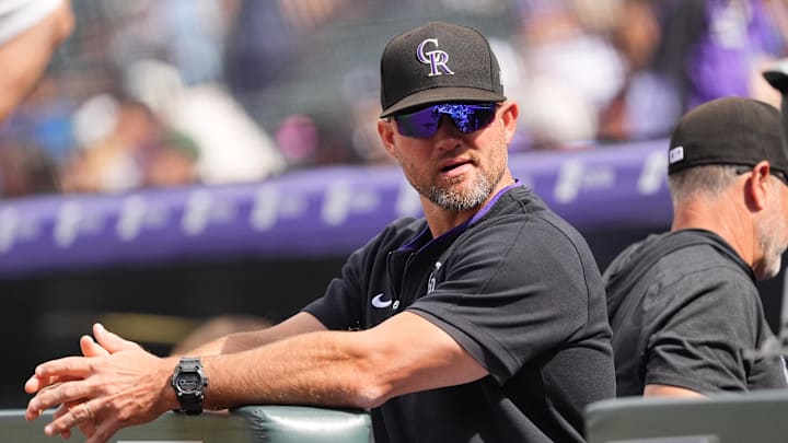 Colorado Rockies manager Warren Schaeffer