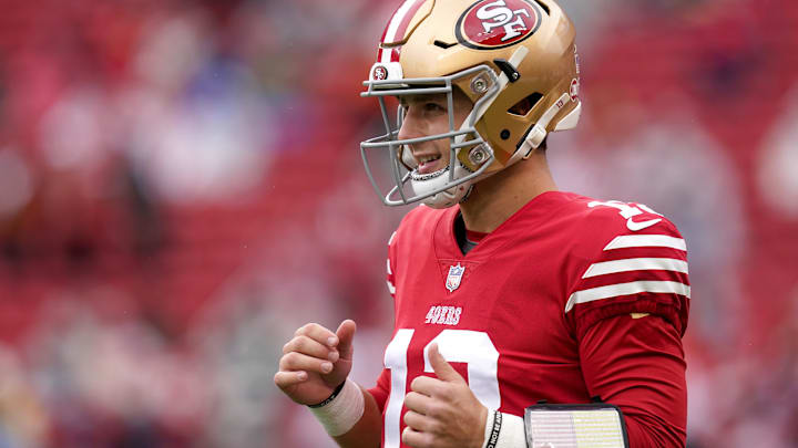 San Francisco 49ers quarterback Brock Purdy (13)