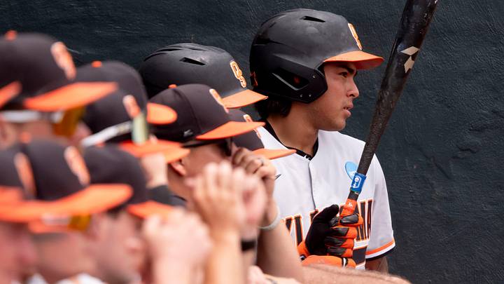 Oklahoma State batter Avery Ortiz.