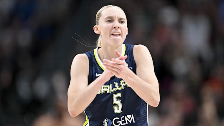Dallas Wings guard Paige Bueckers.