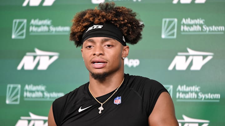 NY Jets head coach Justin Fields