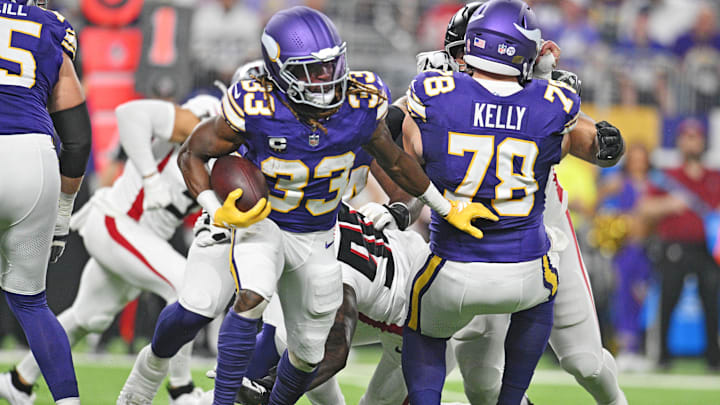 Minnesota Vikings running back Aaron Jones Sr.