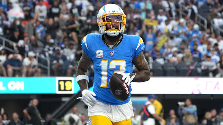Oct 16, 2023; Inglewood, California, USA; Los Angeles Chargers wide receiver Keenan Allen (13)