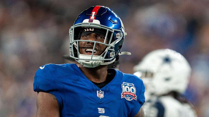 New York Giants wide receiver Malik Nabers.