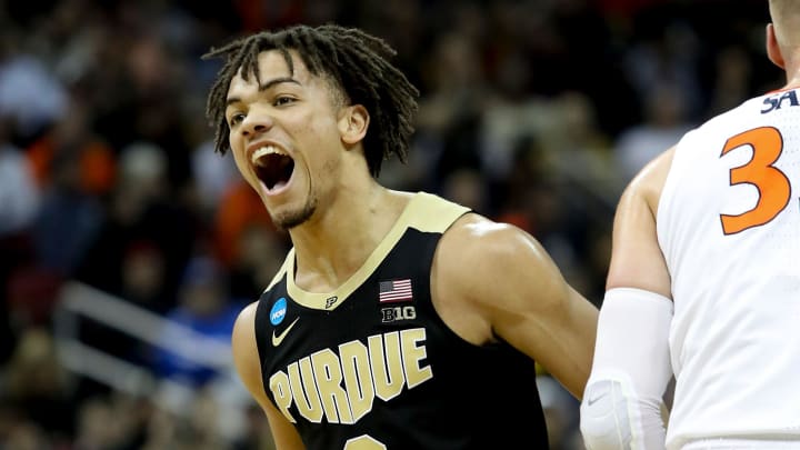 Former Purdue guard Carsen Edwards Former Purdue guard Carsen Edwards