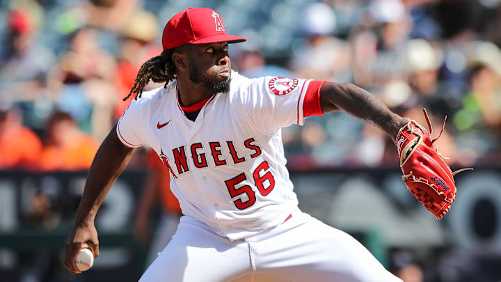 Houston Astros v Los Angeles Angels