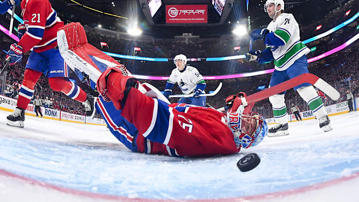 Vancouver Canucks v Montreal Canadiens