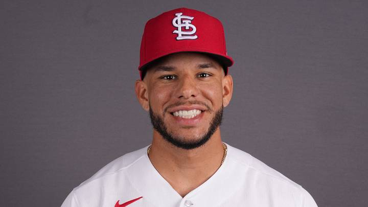 Feb 17, 2026; Jupiter, FL, USA; St. Louis Cardinals outfielder Joshua Baez (22). Mandatory Credit: Jim Rassol-Imagn Images Feb 17, 2026; Jupiter, FL, USA; St. Louis Cardinals outfielder Joshua Baez (22). Mandatory Credit: Jim Rassol-Imagn Images