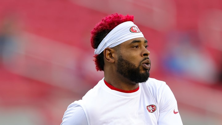 San Francisco 49ers wide receiver Jauan Jennings (15)