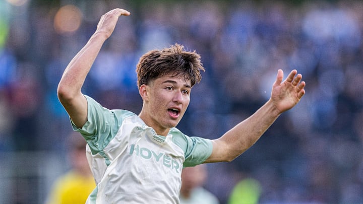 Patrice Covic gewann mit Werders U19 den DFB-Pokal