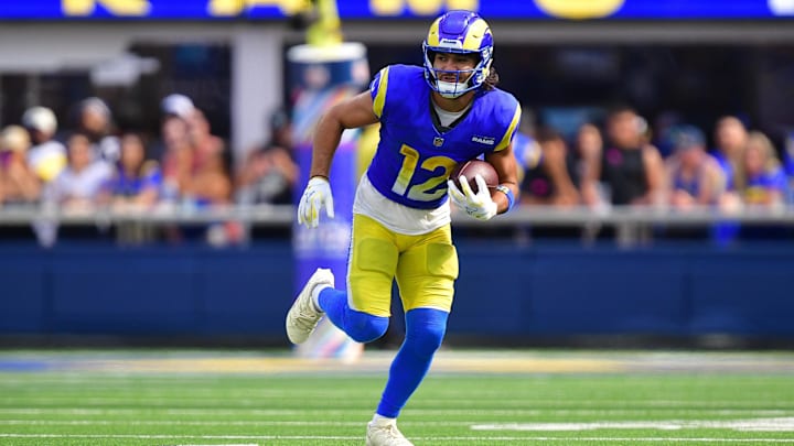 Rams wide receiver Puka Nacua surpassed 3,000 career receiving yards in their game against the 49ers.