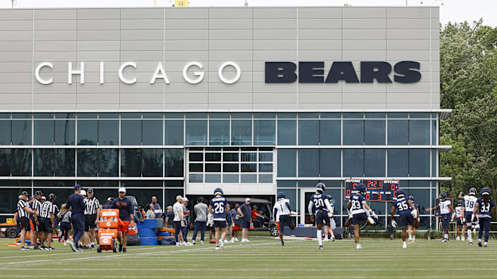 The Bears return to the practice field in 17 days, but with fans watching them this time.