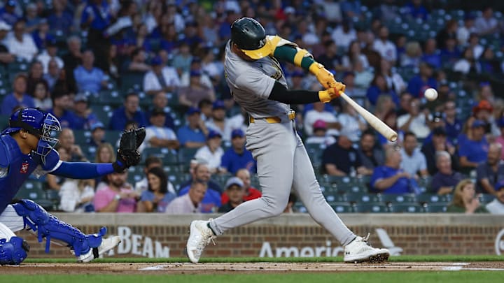 Oakland Athletics DH Brent Rooker 