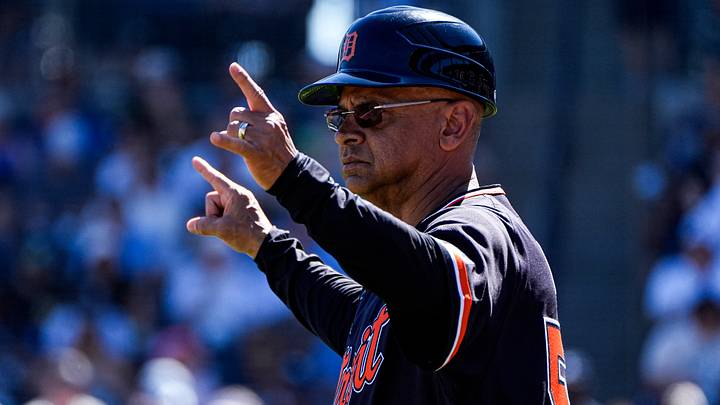 Detroit Tigers third base coach Joey Cora