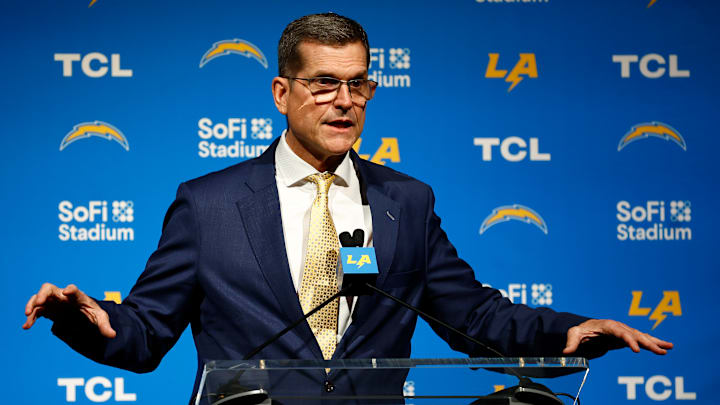 Los Angeles Chargers Introduce Jim Harbaugh As Head Coach