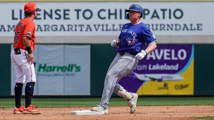 Sean Keys brings a massive power bat up to a Blue Jays team that is struggling in that department. Mandatory Credit: Mike Watters-Imagn Images