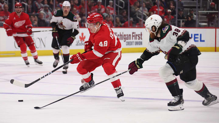 Arizona Coyotes v Detroit Red Wings
