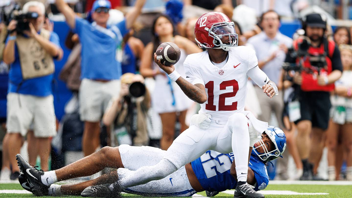 Another Ryan Grubb disasterclass has Alabama in a dogfight at Kentucky