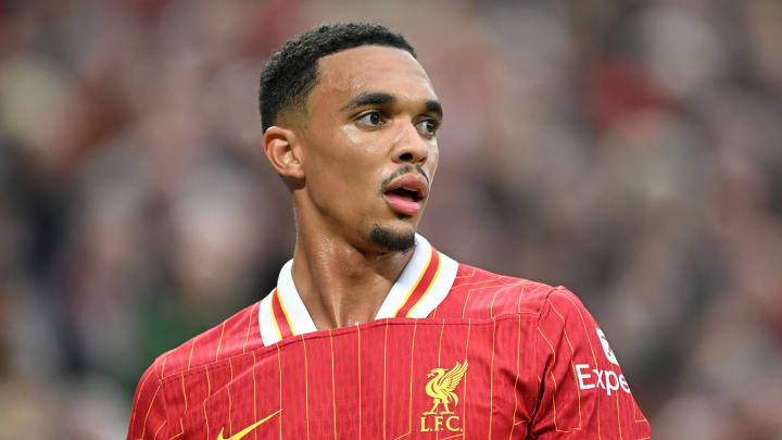 Alexander-Arnold was not happy with being hooked Alexander-Arnold was not happy with being hooked