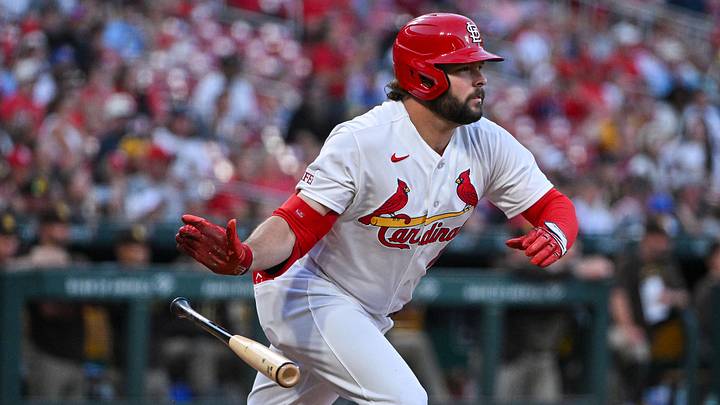Alec Burleson and the Cardinals are home favorites against the Padres. Alec Burleson and the Cardinals are home favorites against the Padres.