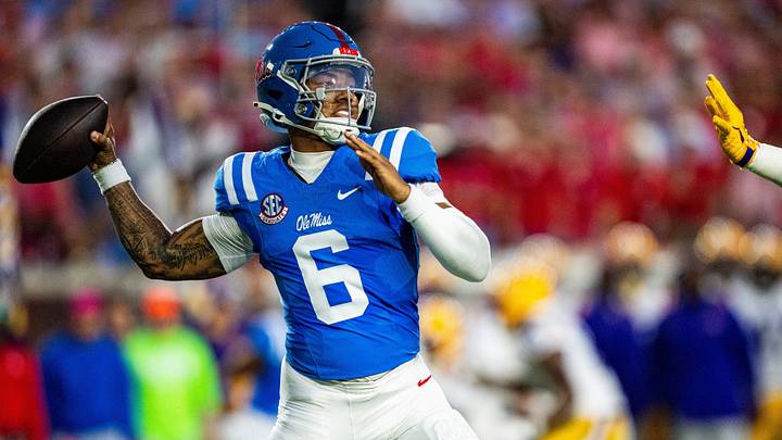 The Ole Miss Rebels and quarterback Trinidad Chambliss are underdogs in Week 4. The Ole Miss Rebels and quarterback Trinidad Chambliss are underdogs in Week 4.