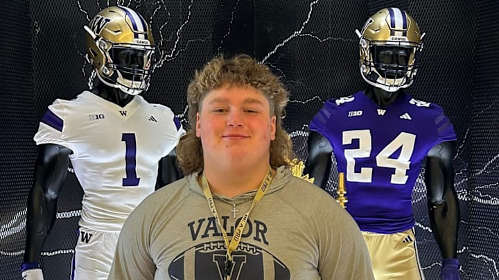 Reis Russell took a UW spring visit in 2025.