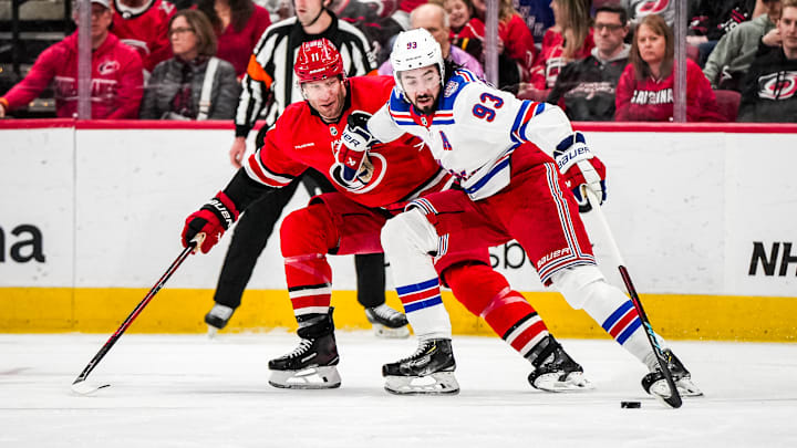 New York Rangers v Carolina Hurricanes New York Rangers v Carolina Hurricanes