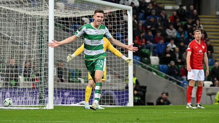 Larne FC v Shamrock Rovers FC - UEFA Conference League 2024/25 League Phase MD2