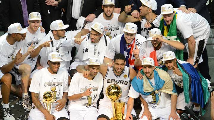 Los San Antonio Spurs se coronaron por última vez en la NBA en 2014