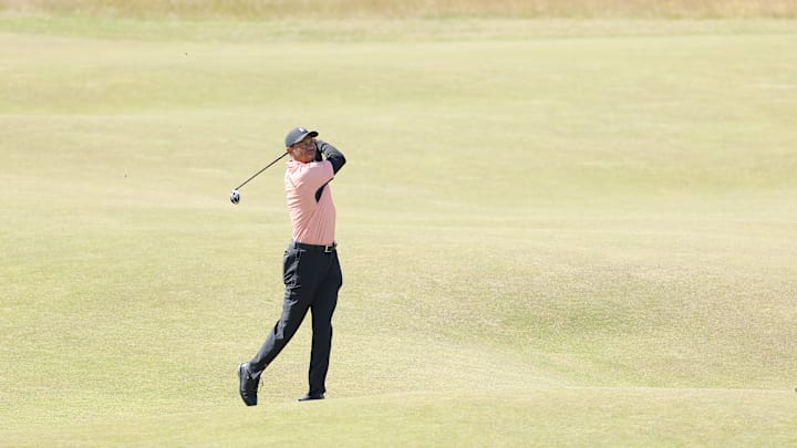 Tiger Wood seeks his fourth Open Championship and 16th career major this week