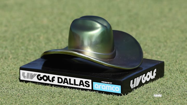 LIV Golf Dallas tee marker