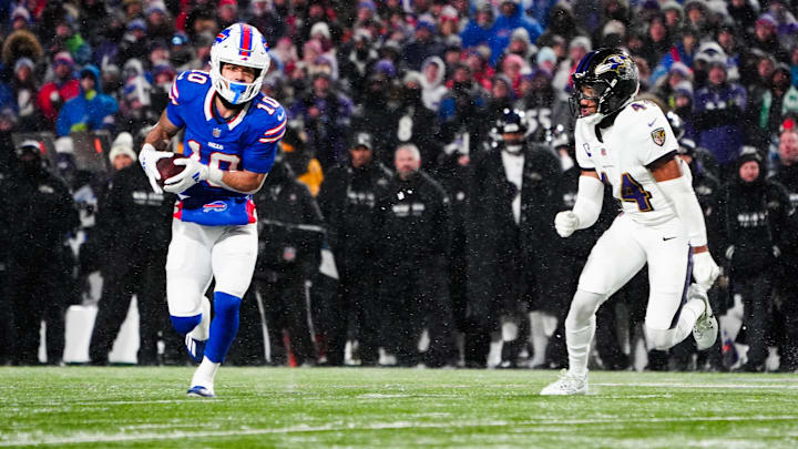 Buffalo Bills wide receiver Khalil Shakir (10).