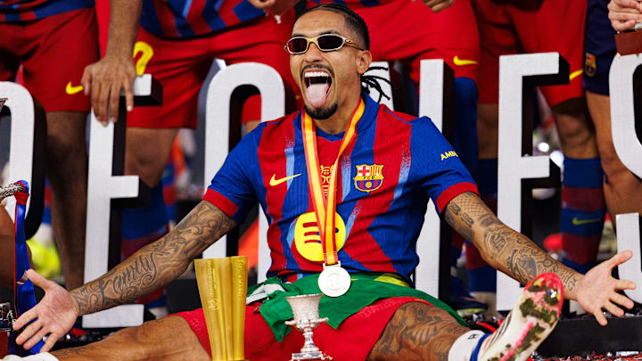 Raphinha é um dos maiores goleadores brasileiros de Barcelona x Real Madrid