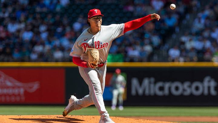 Jesus Luzardo and the Phillies are favorites in Arizona.