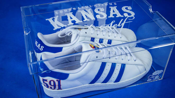 Kansas Jayhawks men's basketball coach Bill Self received an amazing gift from adidas this week.