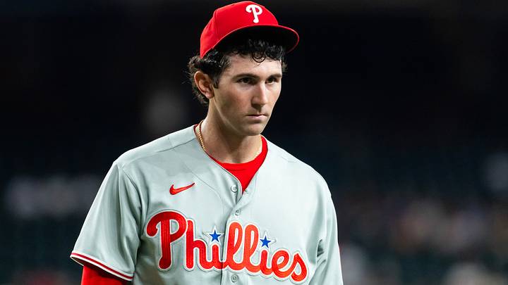 Sep 2, 2026; Phoenix, Arizona, USA; Philadelphia Phillies pitcher Andrew Painter in the first inning against the Arizona Diamondbacks at Chase Field. Mandatory Credit: Mark J. Rebilas-Imagn Images Sep 2, 2026; Phoenix, Arizona, USA; Philadelphia Phillies pitcher Andrew Painter in the first inning against the Arizona Diamondbacks at Chase Field. Mandatory Credit: Mark J. Rebilas-Imagn Images
