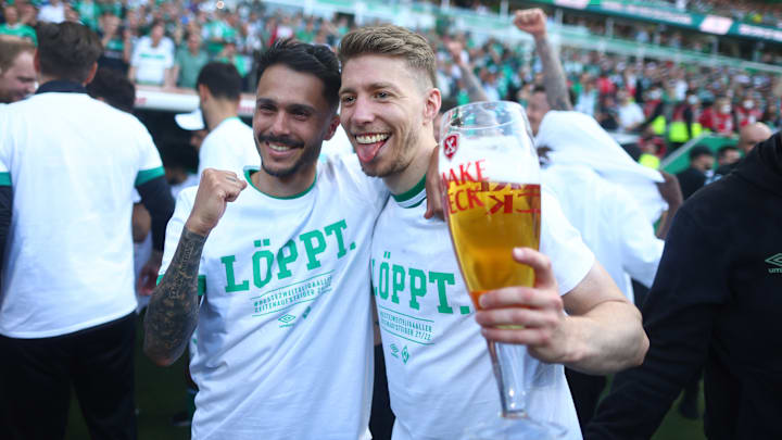 Mitchell Weiser zusammen mit Leo Bittencourt