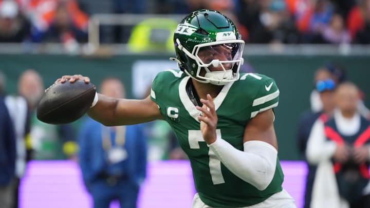 Former New York Jets quarterback Justin Fields
