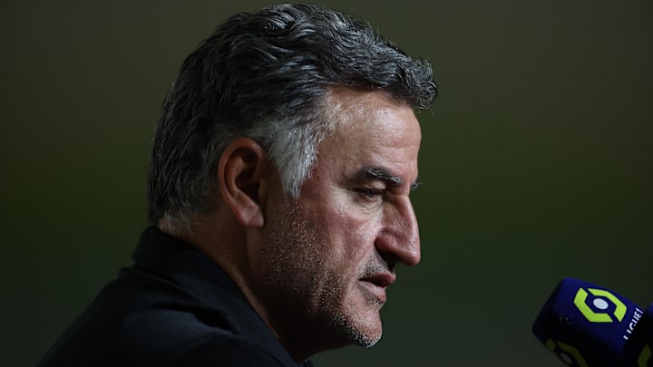 Christophe Galtier était en conférence de presse aujourd'hui